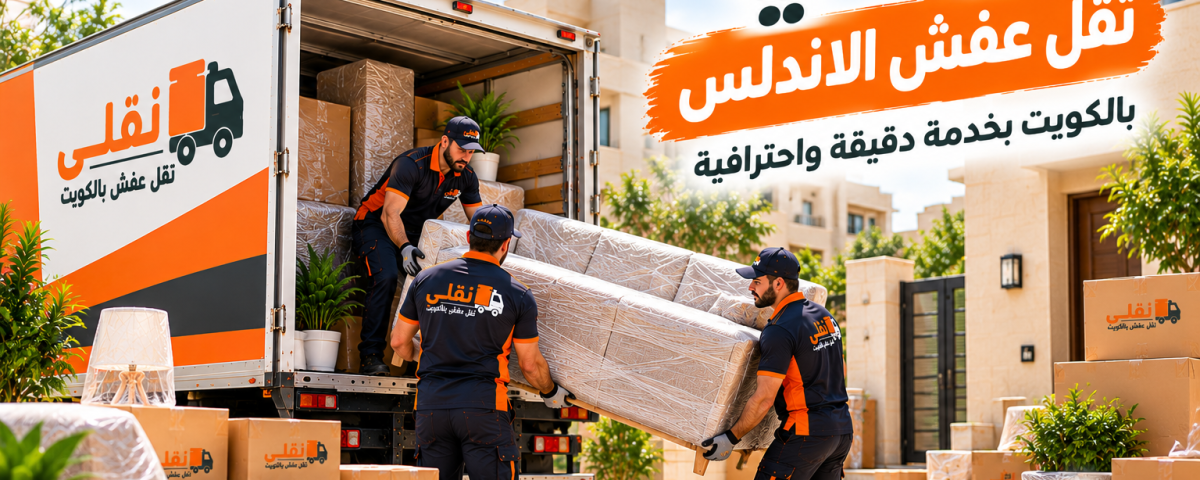 نقلي | نقل عفش الاندلس بالكويت بخدمة دقيقة واحترافية