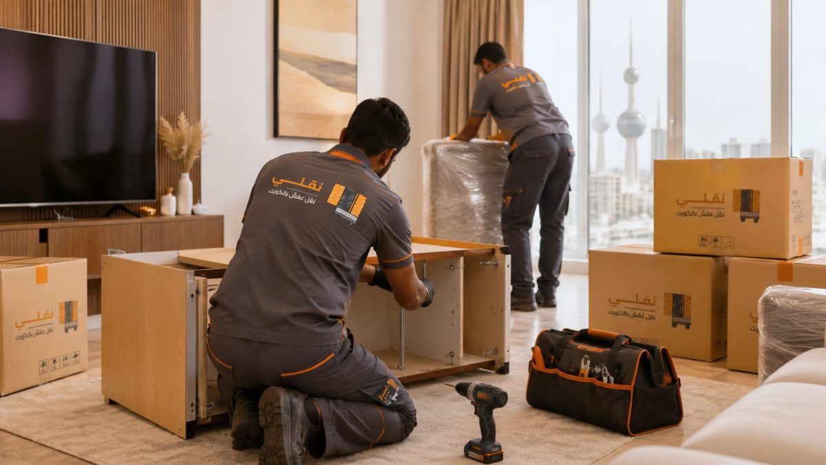 نقل عفش مع الفك والتركيب الكويت