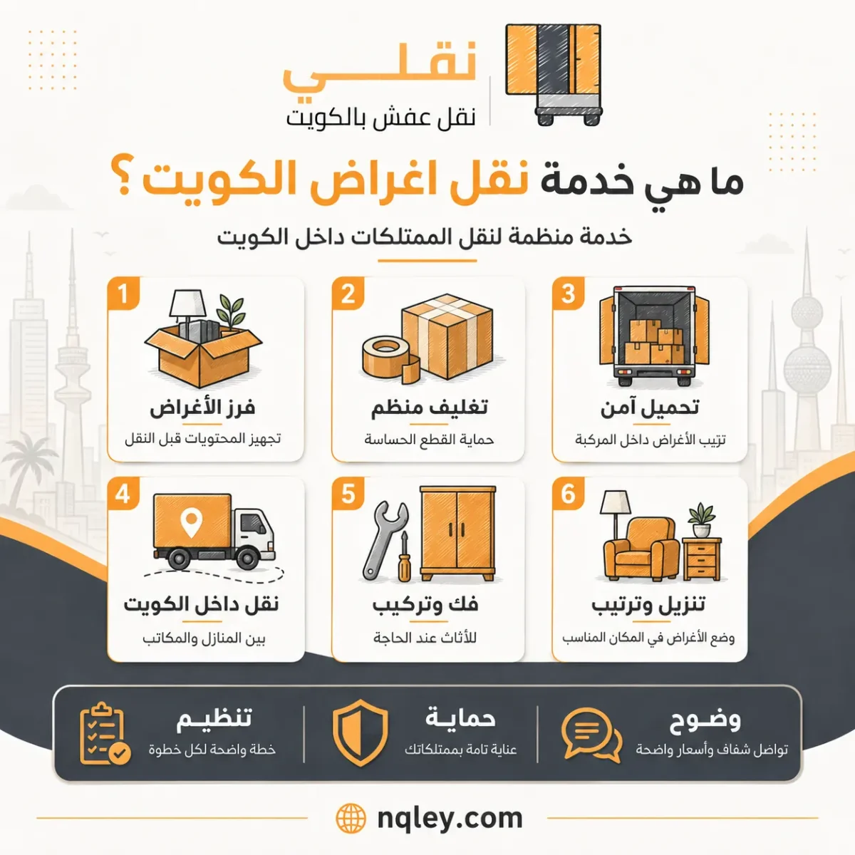 ما هي خدمة نقل اغراض الكويت