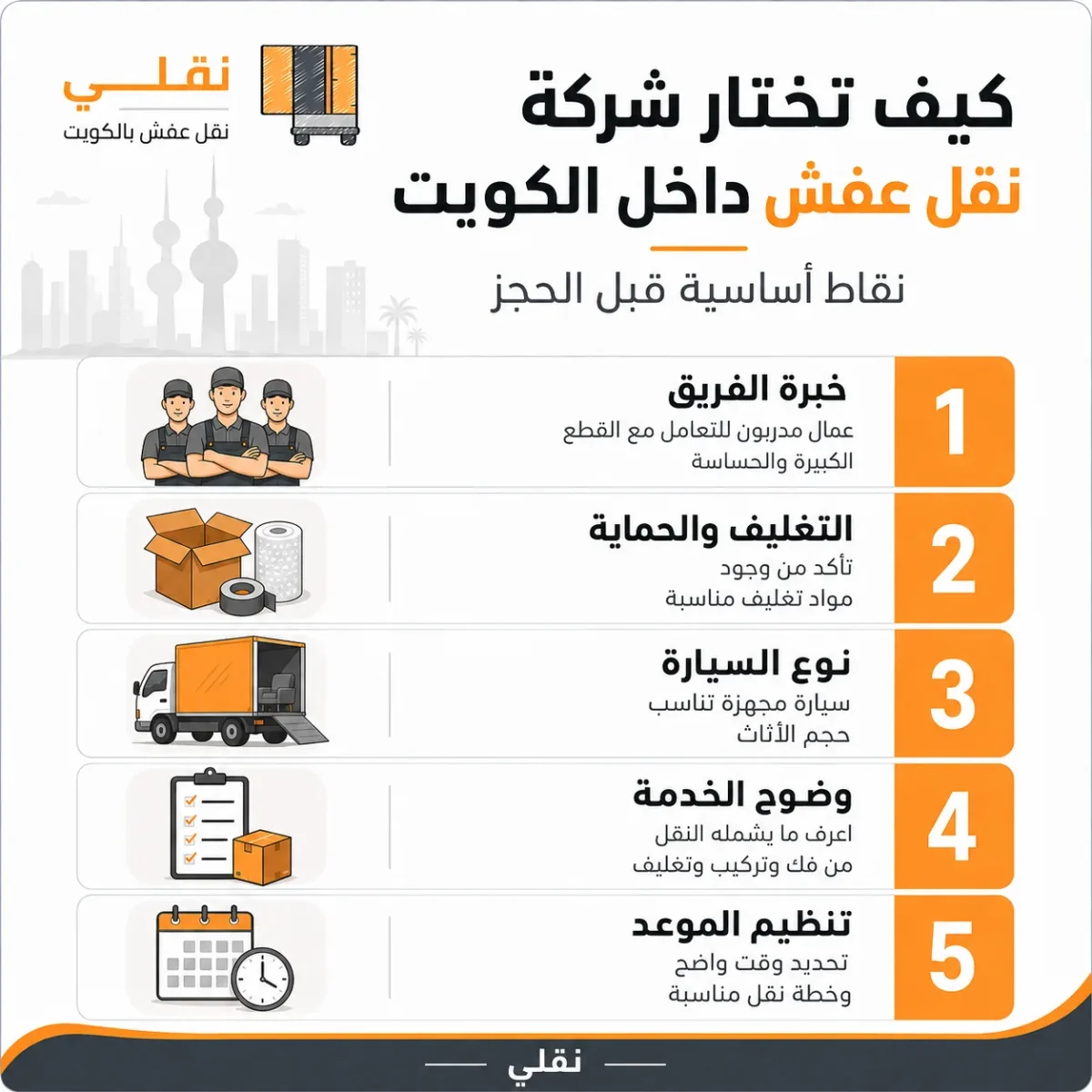 كيف تختار شركة مناسبة لنقل الأثاث